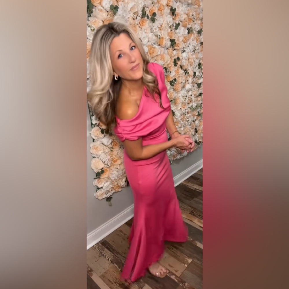 Pink Wedding Guest Bodycon Dress new